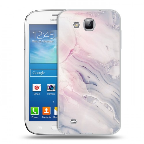 Дизайнерский пластиковый чехол для Samsung Galaxy Premier Мраморные узоры