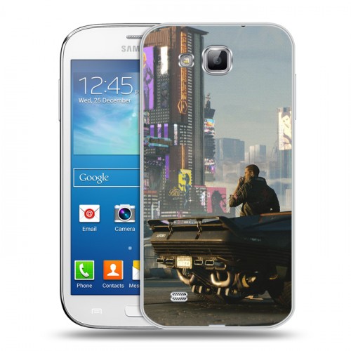 Дизайнерский пластиковый чехол для Samsung Galaxy Premier Cyberpunk 2077
