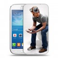 Дизайнерский пластиковый чехол для Samsung Galaxy Premier Декстер