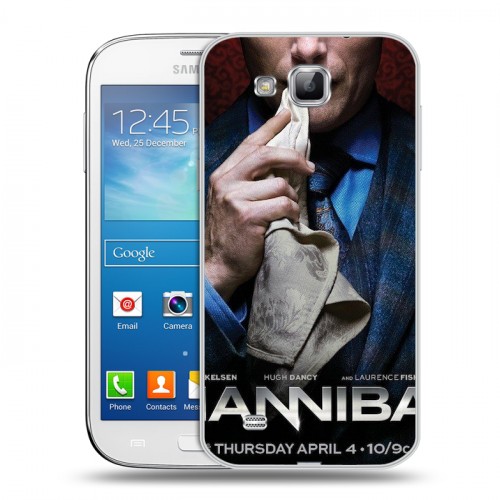 Дизайнерский пластиковый чехол для Samsung Galaxy Premier Ганнибал
