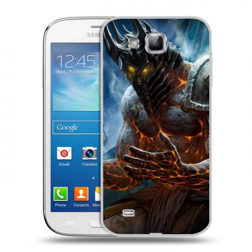 Дизайнерский пластиковый чехол для Samsung Galaxy Premier World of warcraft