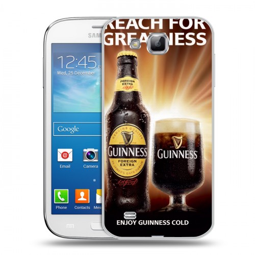 Дизайнерский пластиковый чехол для Samsung Galaxy Premier Guinness