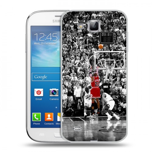 Дизайнерский пластиковый чехол для Samsung Galaxy Premier Майкл Джордан