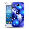 Дизайнерский пластиковый чехол для Samsung Galaxy Premier Новогодние шары