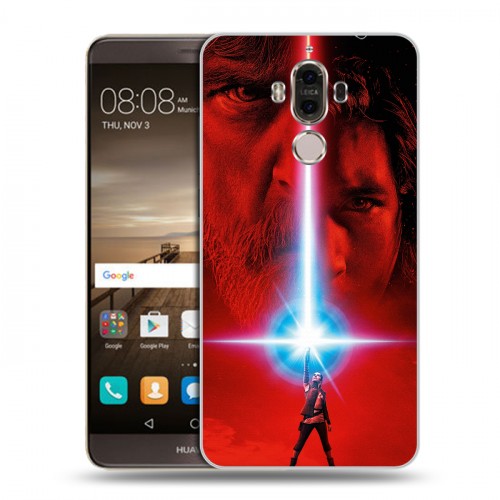 Дизайнерский пластиковый чехол для Huawei Mate 9 Star Wars : The Last Jedi