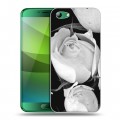 Дизайнерский силиконовый чехол для Elephone S7 Монохромные цветы