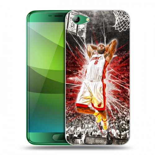 Дизайнерский силиконовый чехол для Elephone S7 НБА