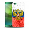 Дизайнерский силиконовый чехол для Elephone S7 Российский флаг
