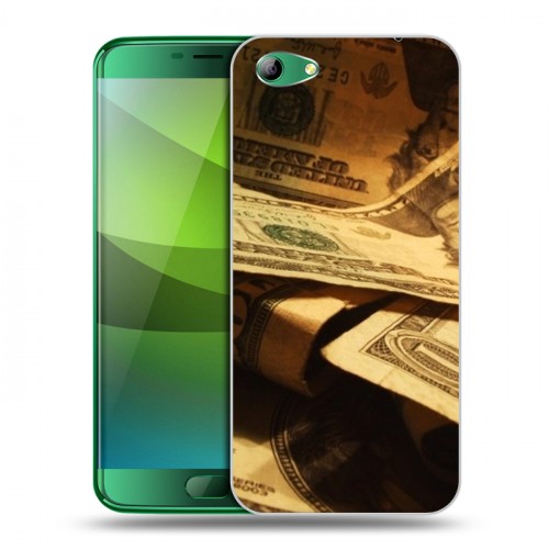 Дизайнерский силиконовый чехол для Elephone S7 Текстуры денег