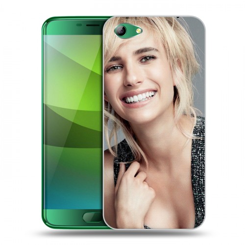 Дизайнерский силиконовый чехол для Elephone S7 Эмма Робертс