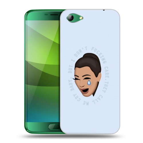 Дизайнерский силиконовый чехол для Elephone S7 Ким Кардашьян