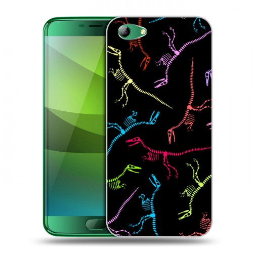 Дизайнерский силиконовый чехол для Elephone S7 Узоры динозавров