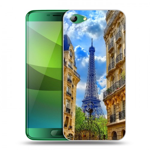 Дизайнерский силиконовый чехол для Elephone S7 Париж