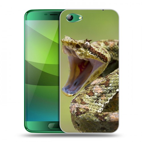 Дизайнерский силиконовый чехол для Elephone S7 Змеи
