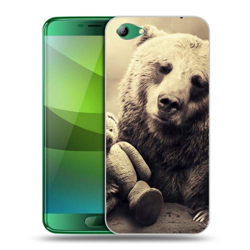 Дизайнерский силиконовый чехол для Elephone S7 Медведи