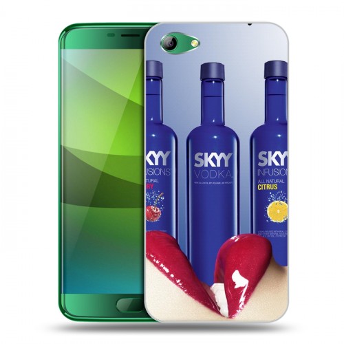Дизайнерский силиконовый чехол для Elephone S7 Skyy Vodka