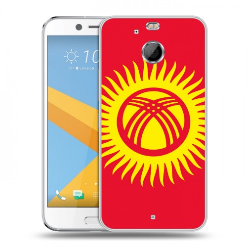 Дизайнерский пластиковый чехол для HTC 10 evo флаг Киргизии