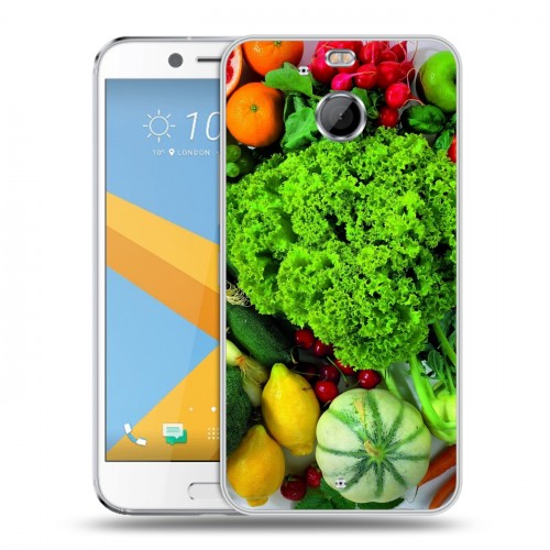 Дизайнерский пластиковый чехол для HTC 10 evo Овощи