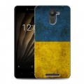 Дизайнерский силиконовый чехол для BQ Aquaris U флаг Украины
