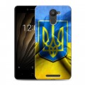Дизайнерский силиконовый чехол для BQ Aquaris U Флаг Украины