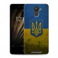 Дизайнерский силиконовый чехол для BQ Aquaris U Флаг Украины