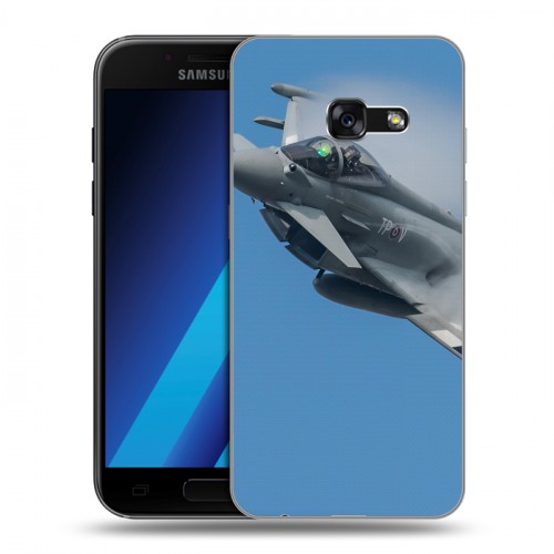 Дизайнерский силиконовый чехол для Samsung Galaxy A7 (2017) самолеты