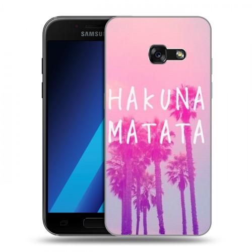 Дизайнерский силиконовый чехол для Samsung Galaxy A7 (2017) Hawaii
