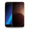 Дизайнерский силиконовый чехол для Samsung Galaxy A7 (2017) Галактика