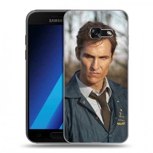 Дизайнерский силиконовый чехол для Samsung Galaxy A7 (2017) Настоящий детектив