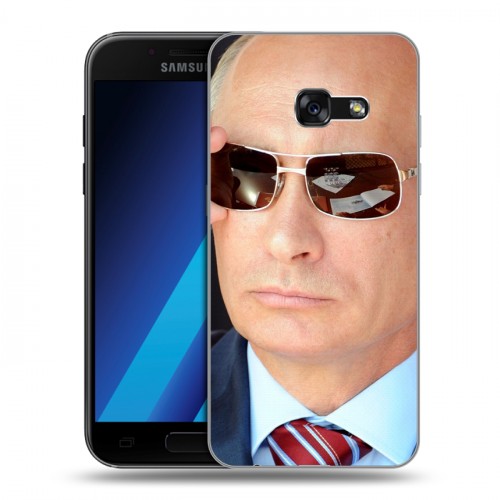 Дизайнерский силиконовый чехол для Samsung Galaxy A7 (2017) В.В.Путин