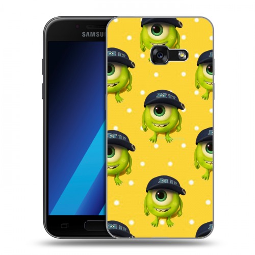 Дизайнерский силиконовый чехол для Samsung Galaxy A7 (2017) Корпорация монстров