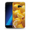 Дизайнерский силиконовый чехол для Samsung Galaxy A7 (2017) Лимон