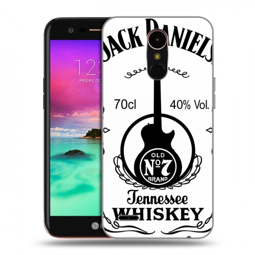 Дизайнерский пластиковый чехол для LG K10 (2017) Jack Daniels