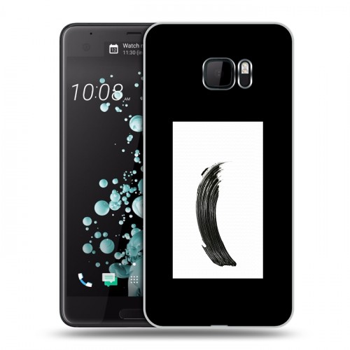 Дизайнерский пластиковый чехол для HTC U Ultra Стильные абстракции