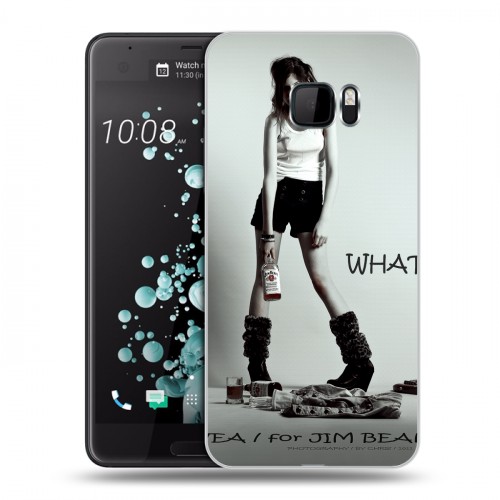 Дизайнерский пластиковый чехол для HTC U Ultra Jim Beam
