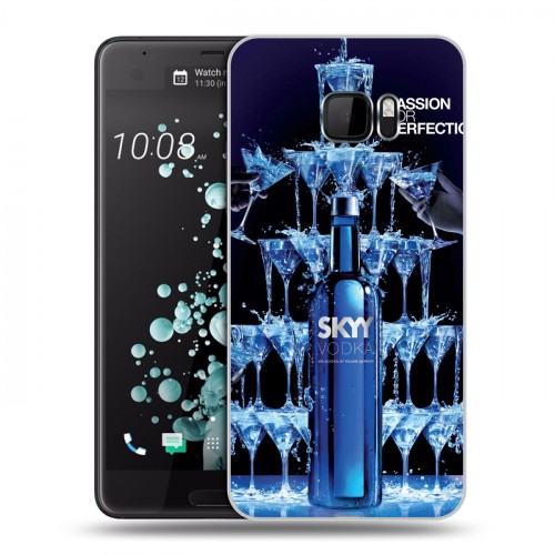 Дизайнерский пластиковый чехол для HTC U Ultra Skyy Vodka