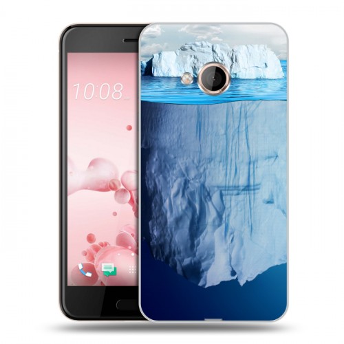 Дизайнерский силиконовый чехол для HTC U Play Льды