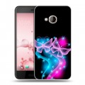Дизайнерский силиконовый чехол для HTC U Play Бабочки