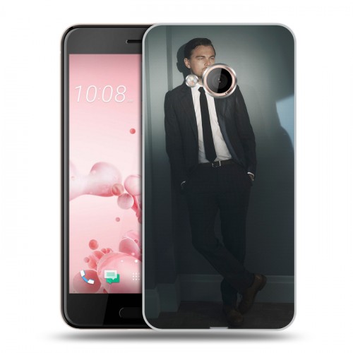 Дизайнерский силиконовый чехол для HTC U Play Леонардо Дикаприо