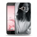 Дизайнерский силиконовый чехол для HTC U Play Эмма Стоун