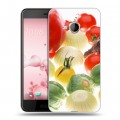 Дизайнерский силиконовый чехол для HTC U Play Овощи