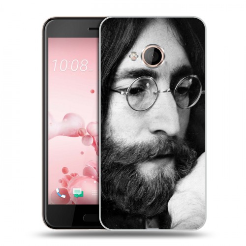 Дизайнерский силиконовый чехол для HTC U Play Джон Леннон