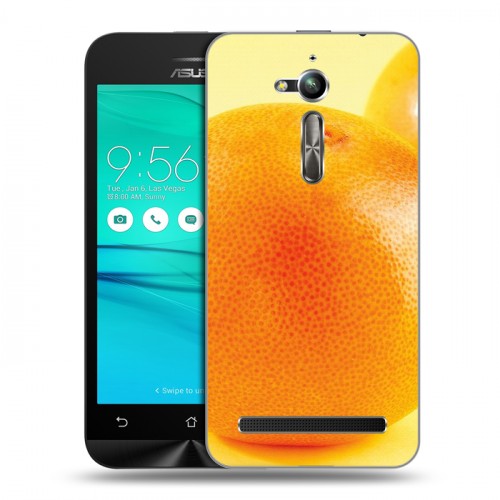 Дизайнерский пластиковый чехол для ASUS ZenFone Go ZB500KL Апельсины