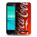 Дизайнерский пластиковый чехол для ASUS ZenFone Go ZB500KL Coca-cola