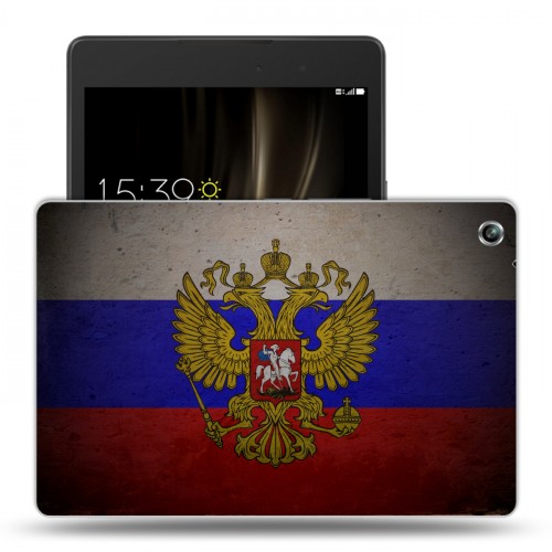 Дизайнерский силиконовый чехол для ASUS ZenPad 3 8.0 Z581KL Российский флаг