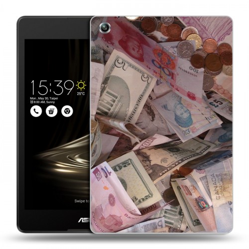 Дизайнерский силиконовый чехол для ASUS ZenPad 3 8.0 Z581KL Текстуры денег