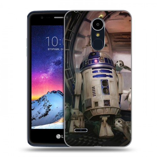 Дизайнерский пластиковый чехол для LG K8 (2017) Star Wars : The Last Jedi