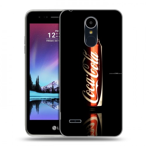 Дизайнерский пластиковый чехол для LG K7 (2017) Coca-cola