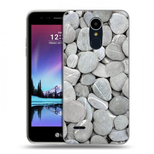 Дизайнерский пластиковый чехол для LG K7 (2017) Текстура камня
