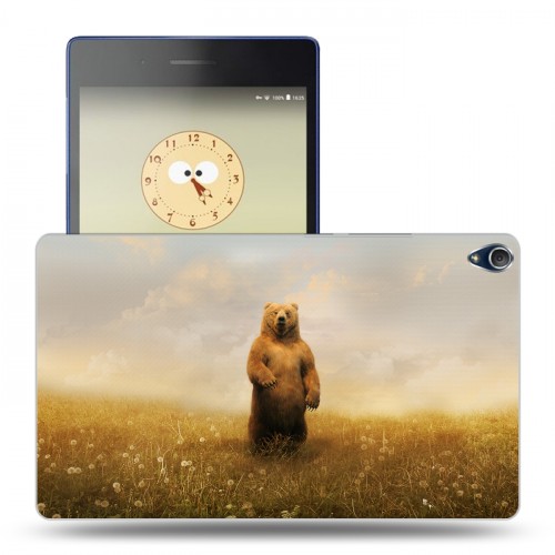 Дизайнерский силиконовый чехол для Lenovo Tab 3 8 Plus Медведи